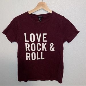 Love rock & roll tee